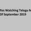Don’t Miss Watching Telugu Movies Of September 2019
